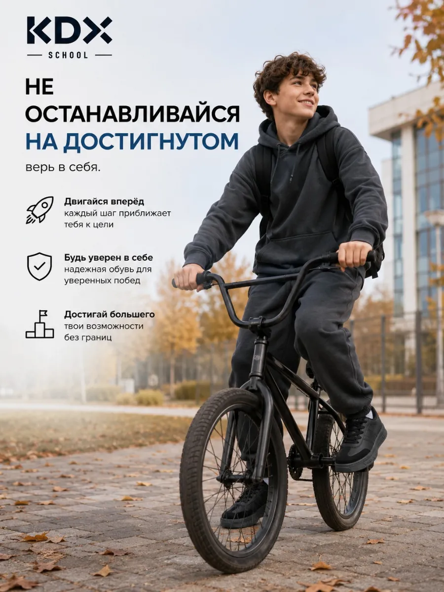 Полуботинки KDX PW-03 black - фото 8