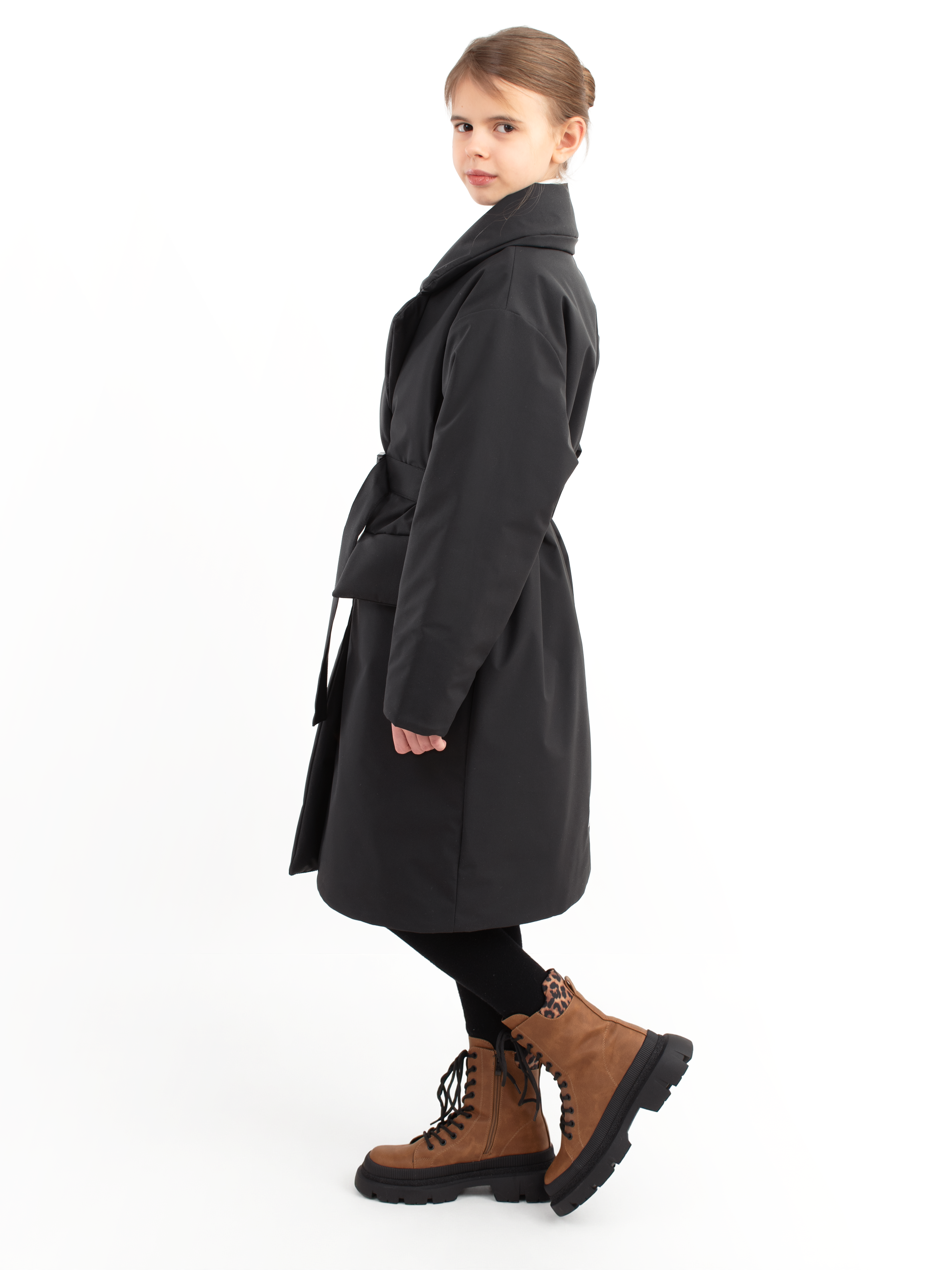 Пальто AllisZhuk 00_480/черный - фото 14