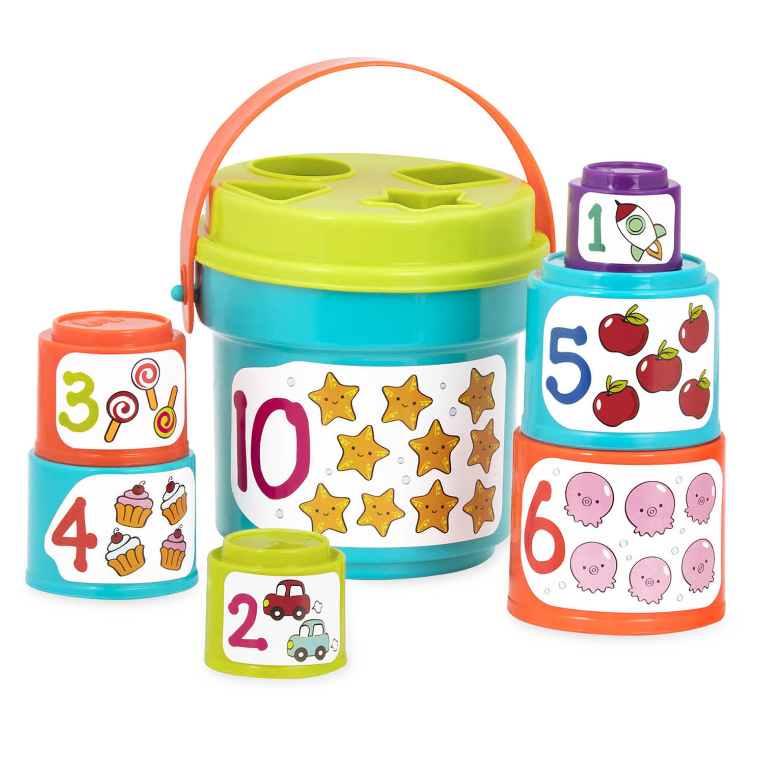 Игрушка B.battat пирамидка - фото 3