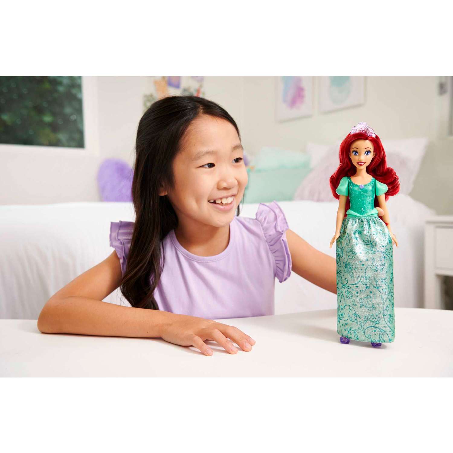 Кукла модельная Disney Princess Ариэль HLW10 - фото 6