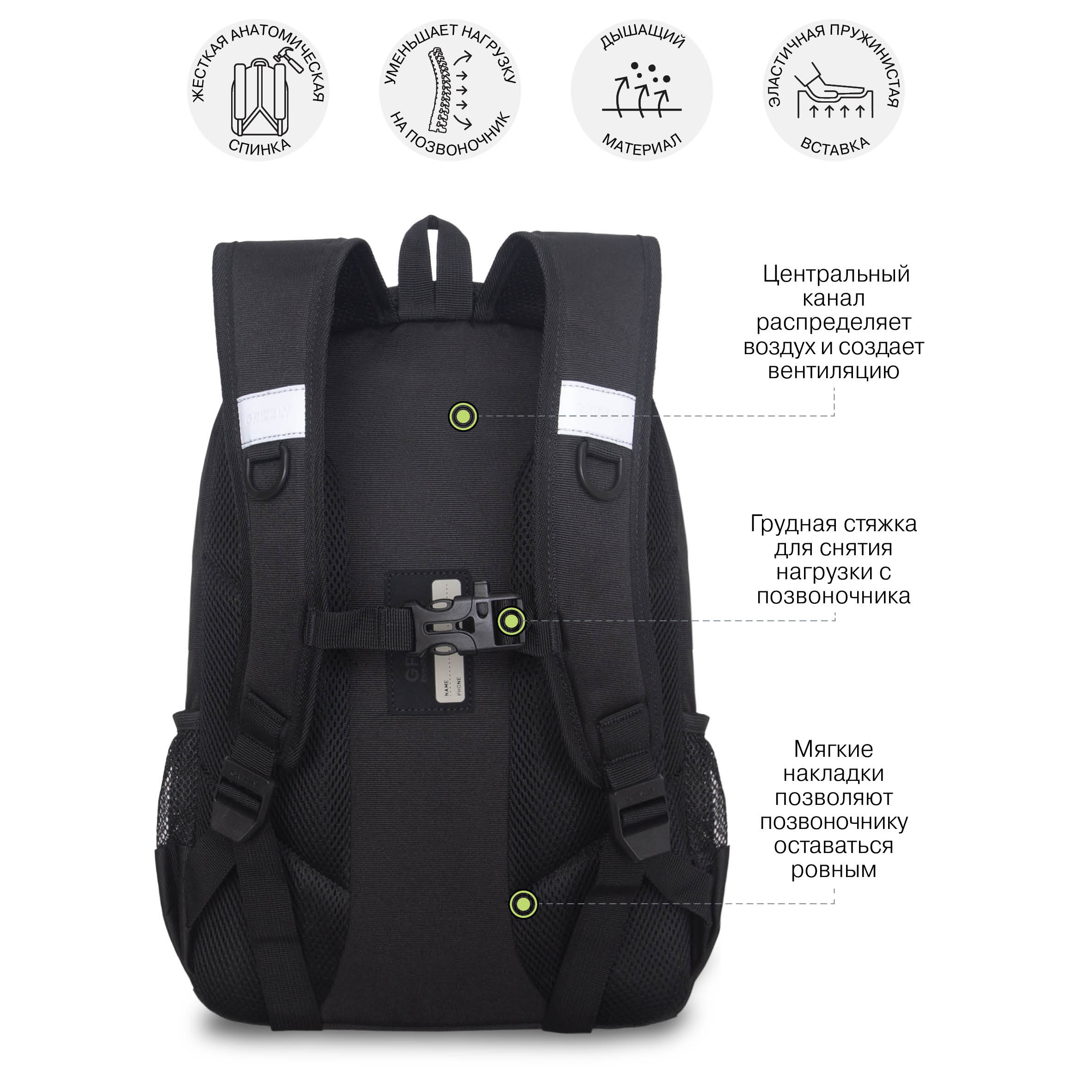 Рюкзак Grizzly для мальчика - фото 9