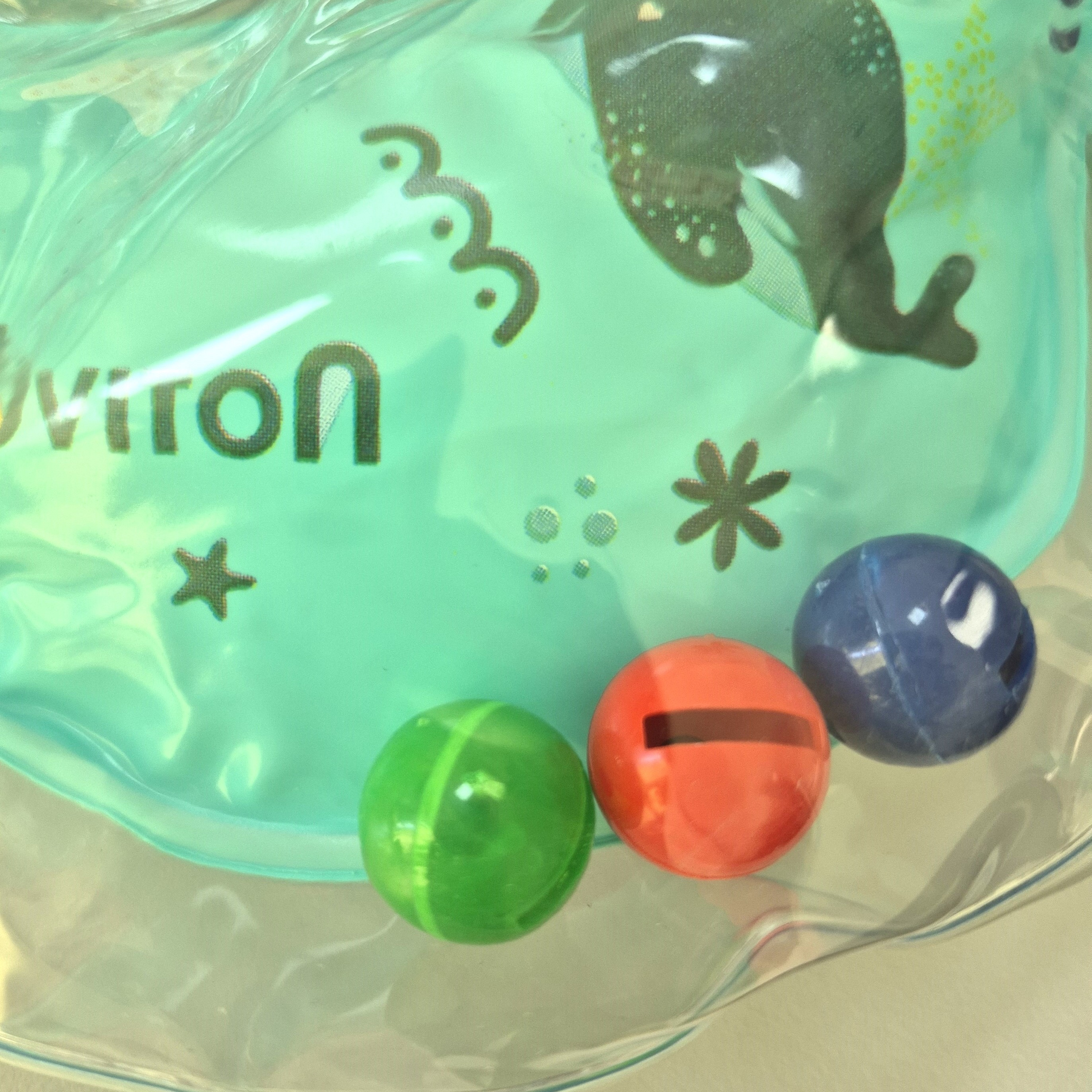 Круг для купания Uviton с ручками бирюзовый - фото 6