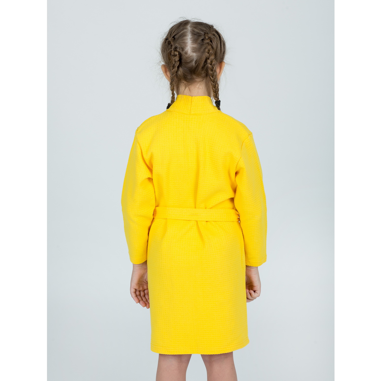 Халат KiMMi co К-1408913 желтый - фото 11