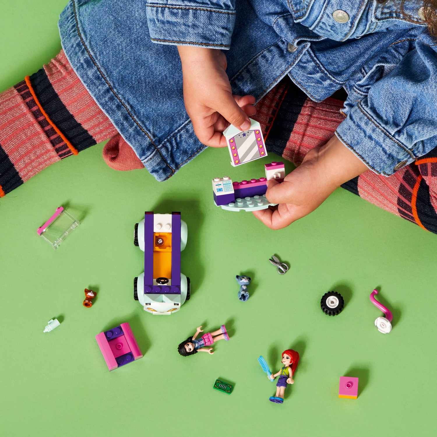 Конструктор LEGO Friends Передвижной груминг-салон - фото 8