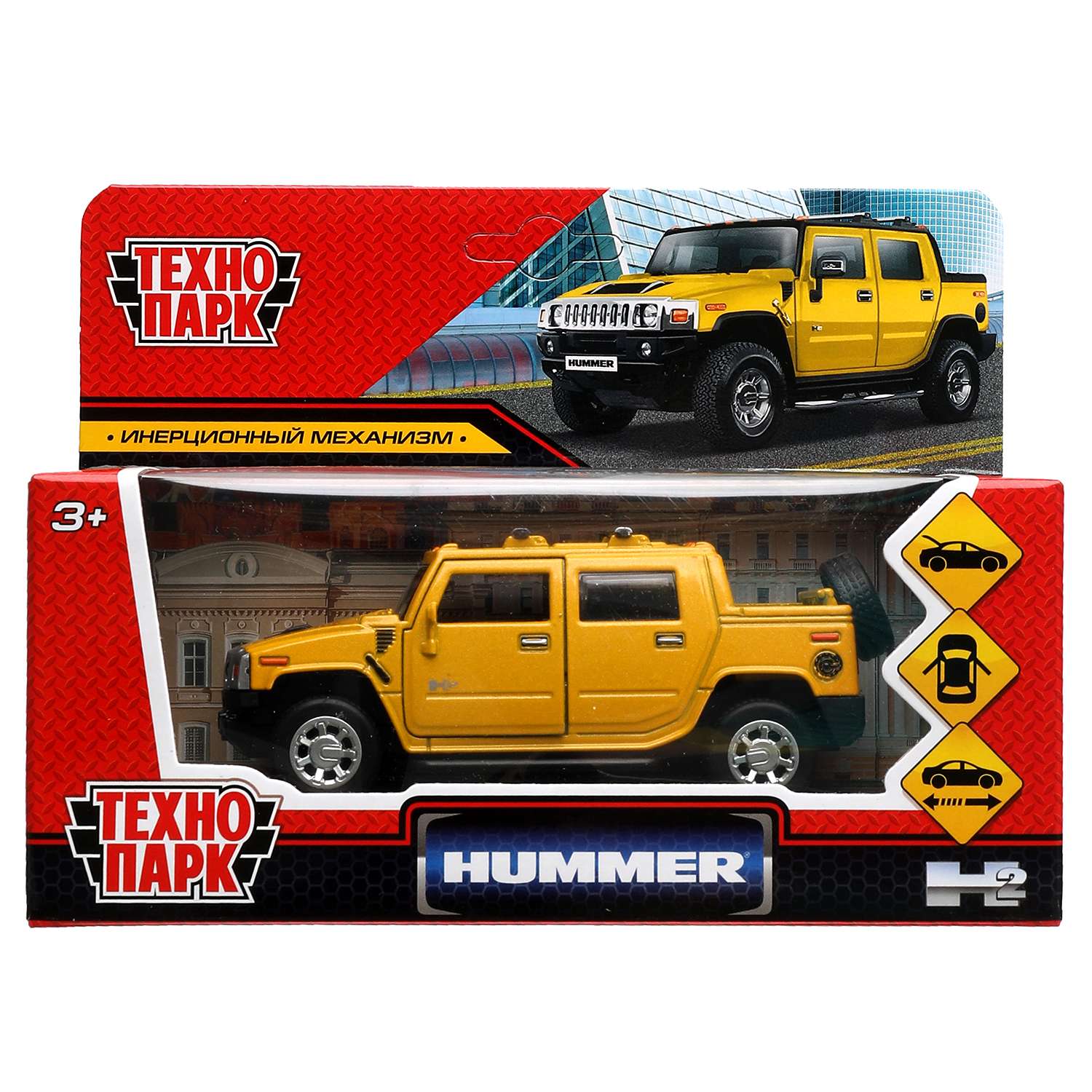 Автомобиль Технопарк Hummer 325388.0 - фото 2