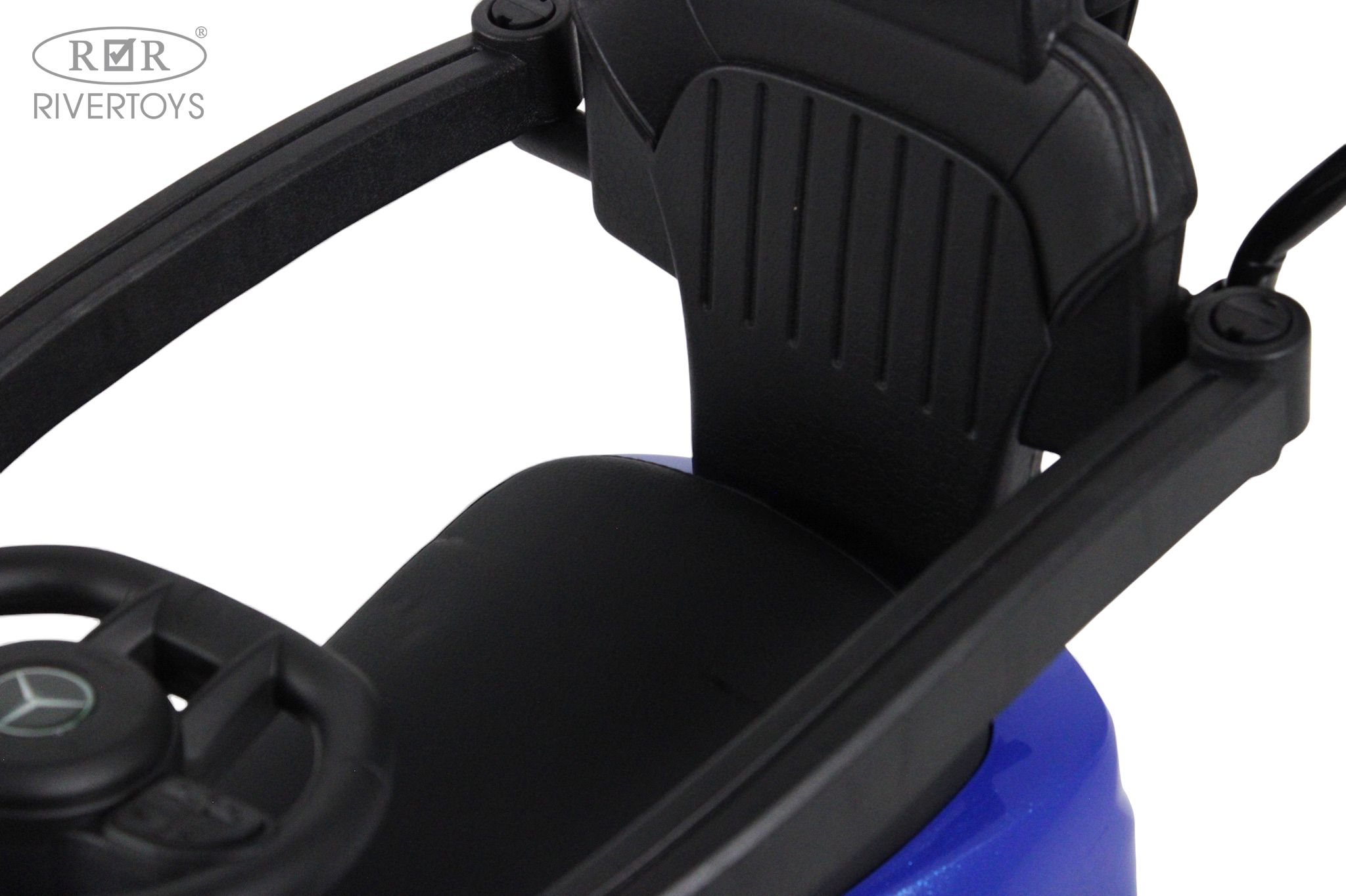 Каталка RIVERTOYS Z005ZZ-MP-BLUE синий - фото 6