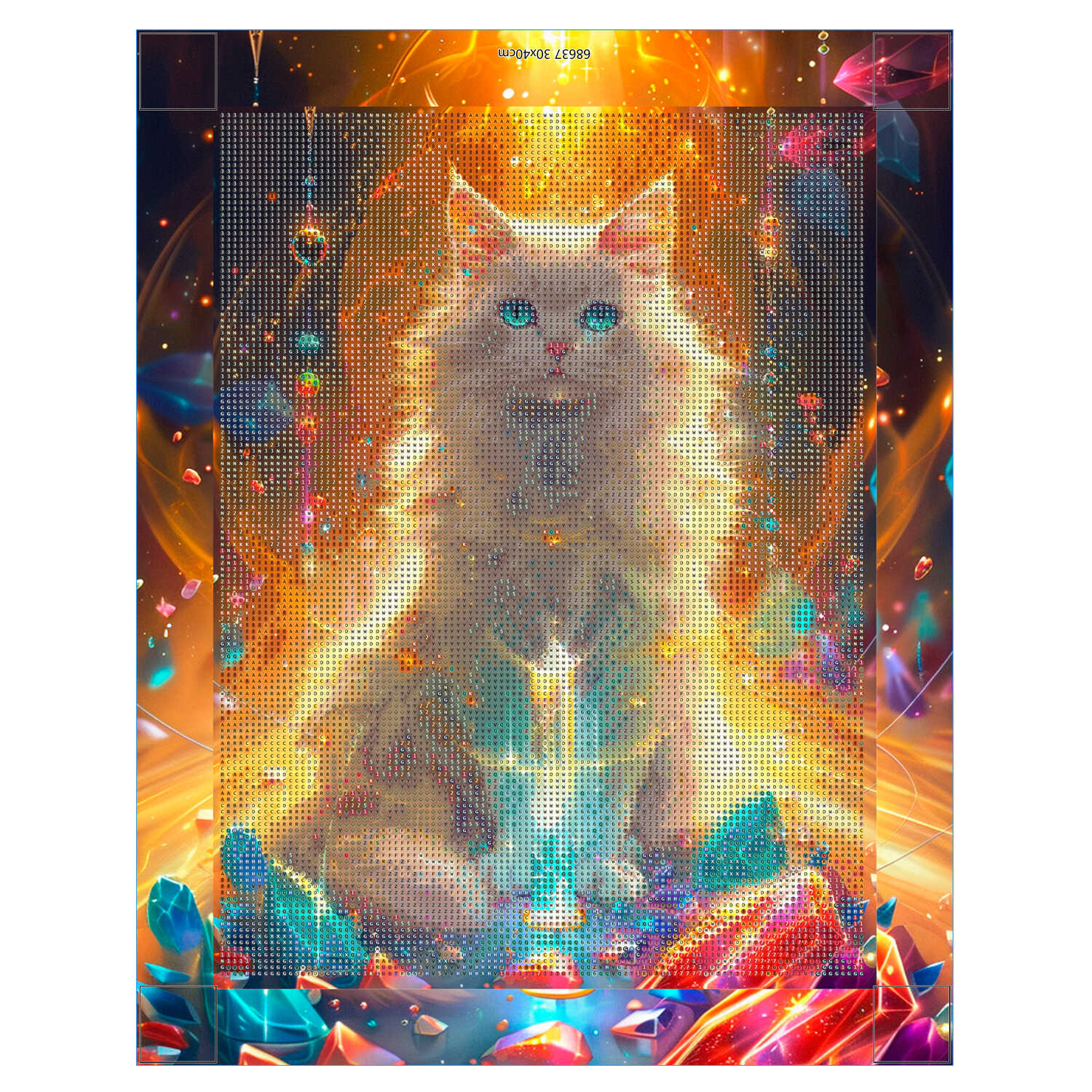 Алмазная мозаика Феникс + - фото 4