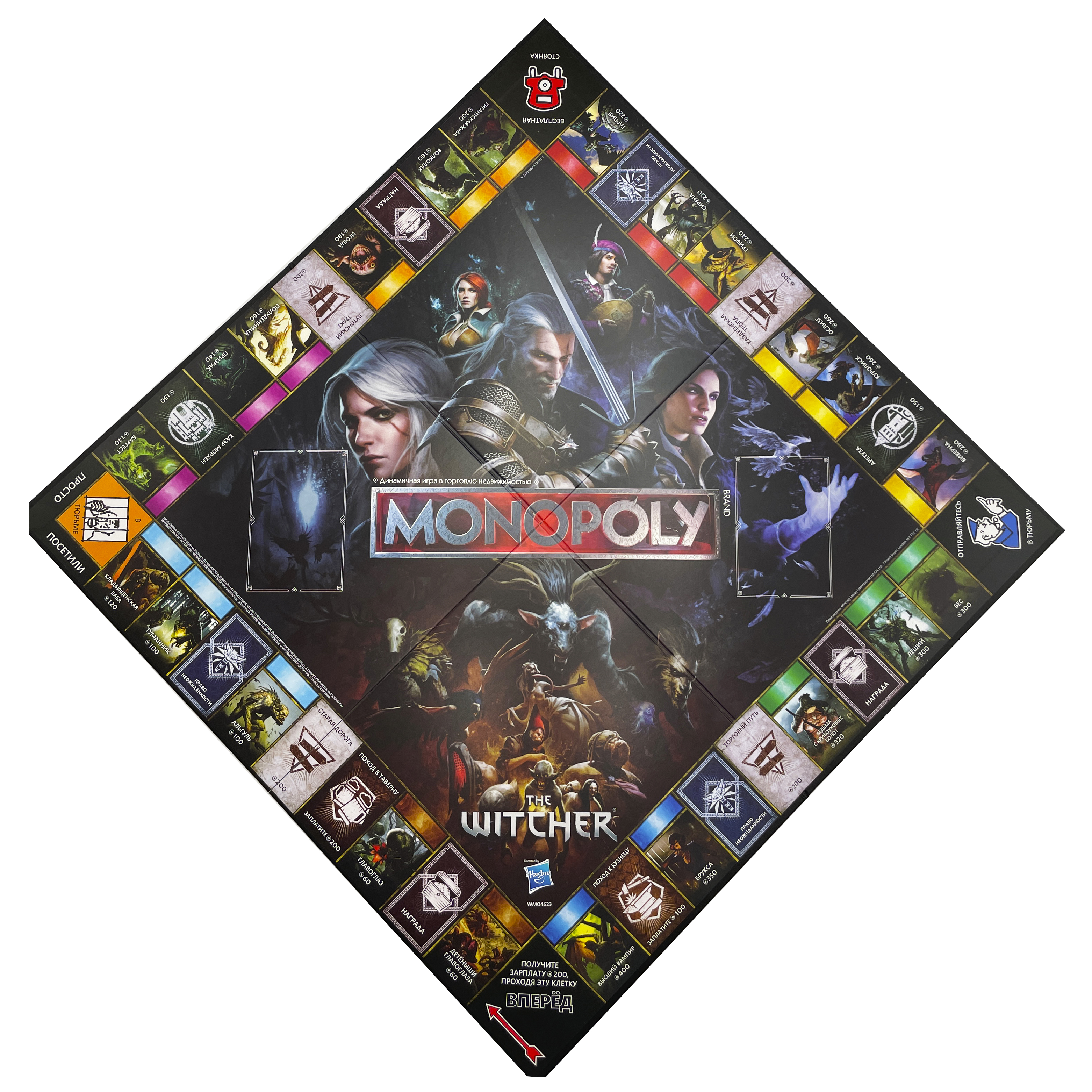 Настольная игра Hasbro Games the Witcher Монополия Ведьмак - фото 3