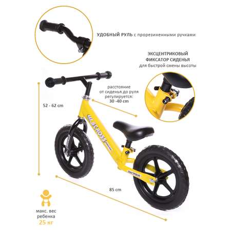 Двухколесный беговел BabyCare 12 дюймов