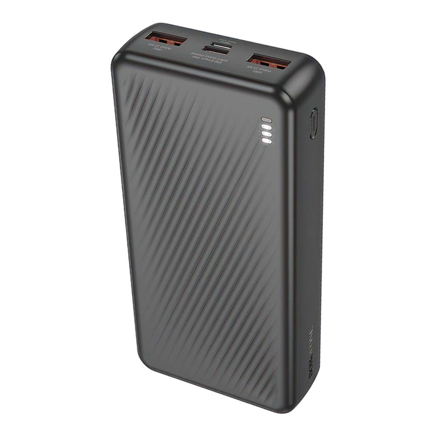 Внешний АКБ Borofone BJ56А Graceful 20000mAh 2хUSB 1xUSB-C 2A QC 3.0 PD20W Li-Pol черный - фото 1