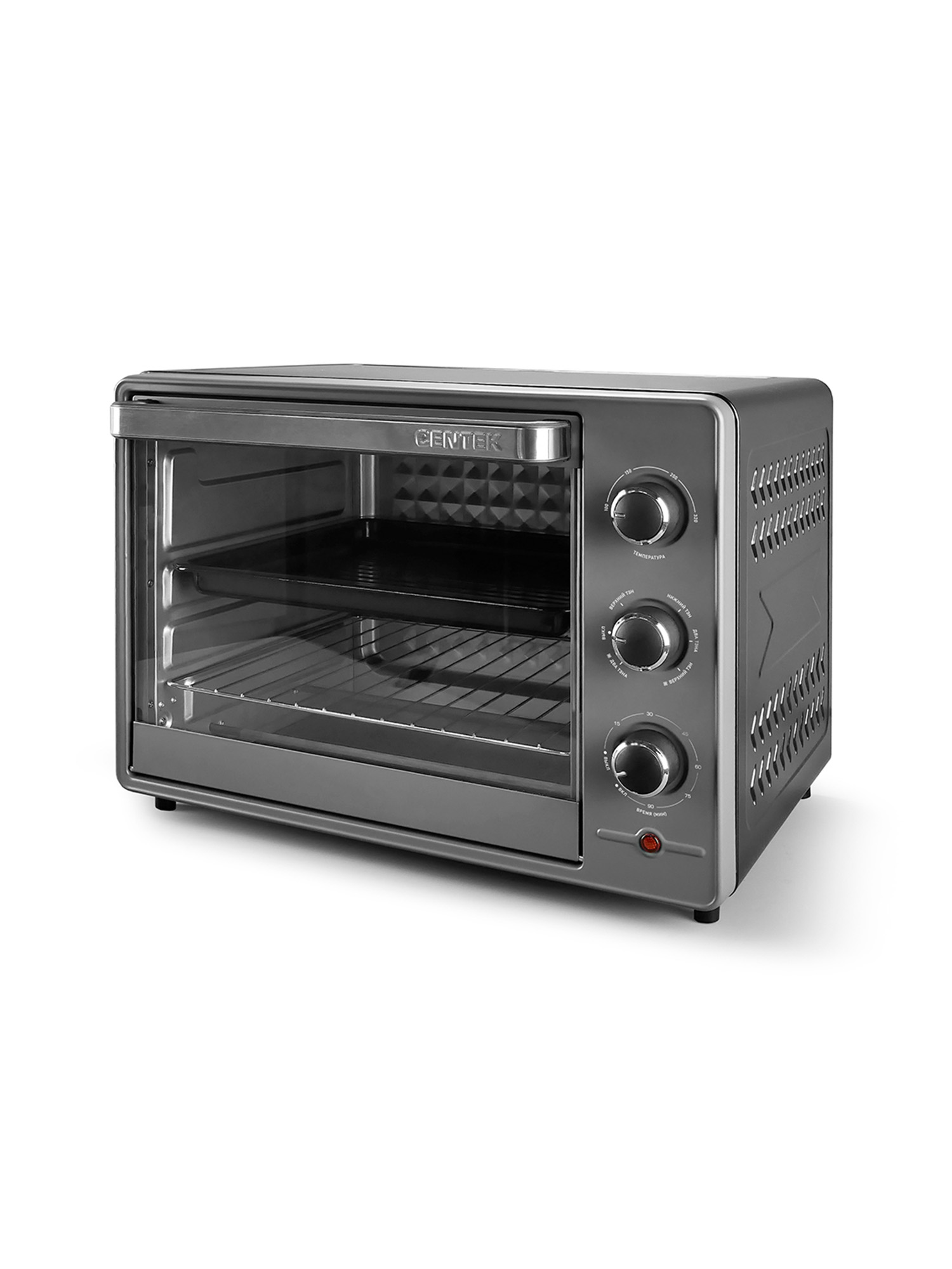 Жарочный шкаф CENTEK CT-1543 Convection сталь 40л 1600Вт конвекция - фото 2