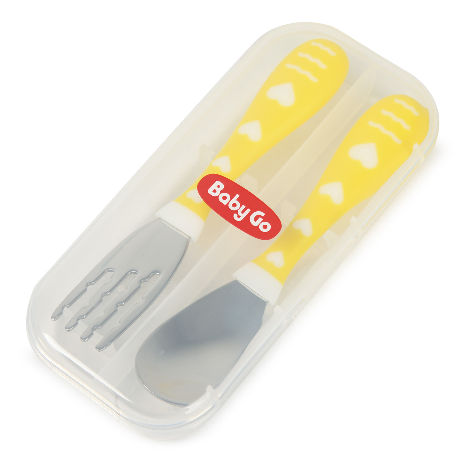 Набор посуды BabyGo Yellow 2 шт. - фото 6