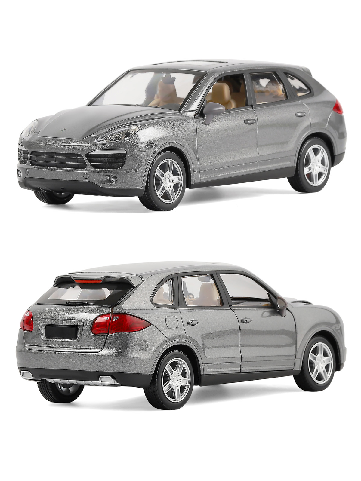 Внедорожник АВТОпанорама Porsche Cayenne S 1:24 JB1200119 - фото 7