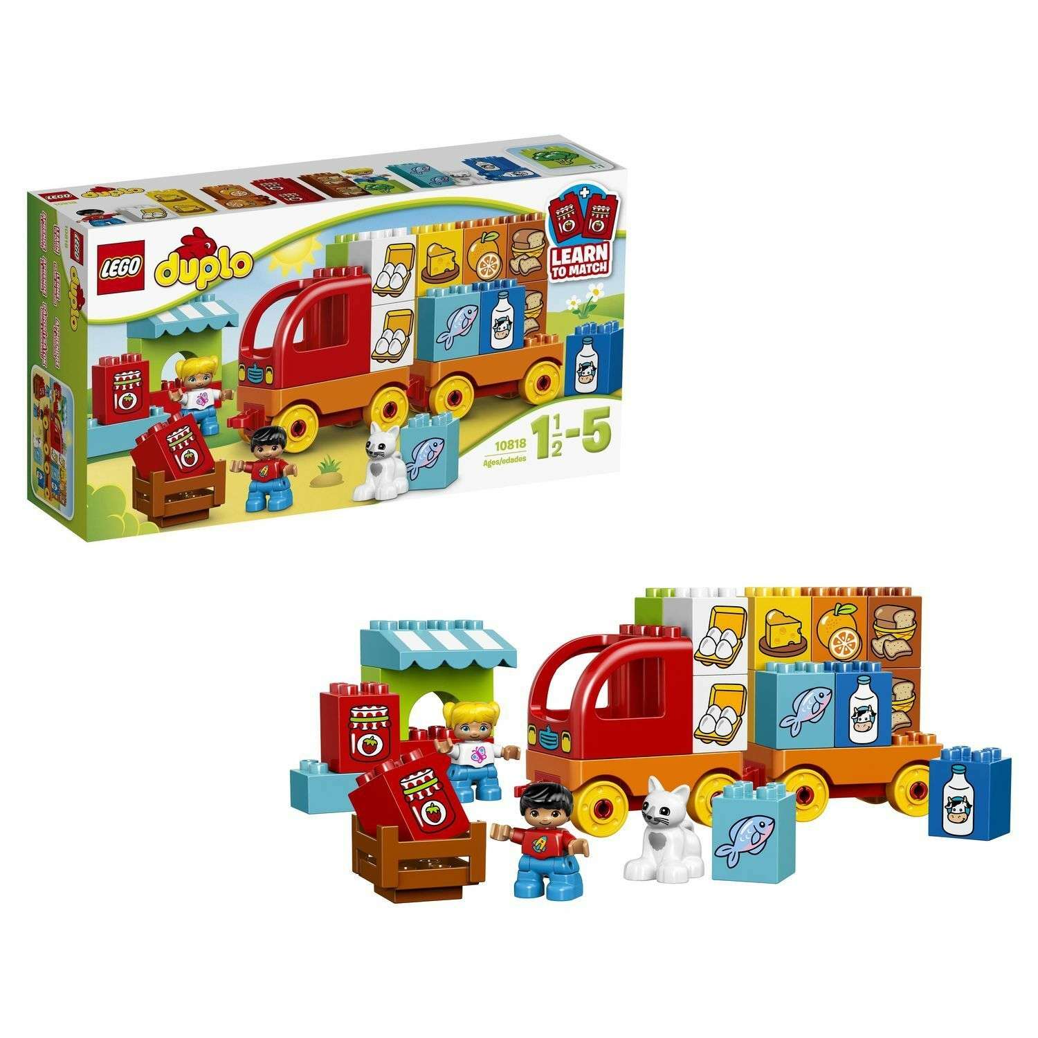 Конструктор LEGO DUPLO Мой первый грузовик блочный - фото 1