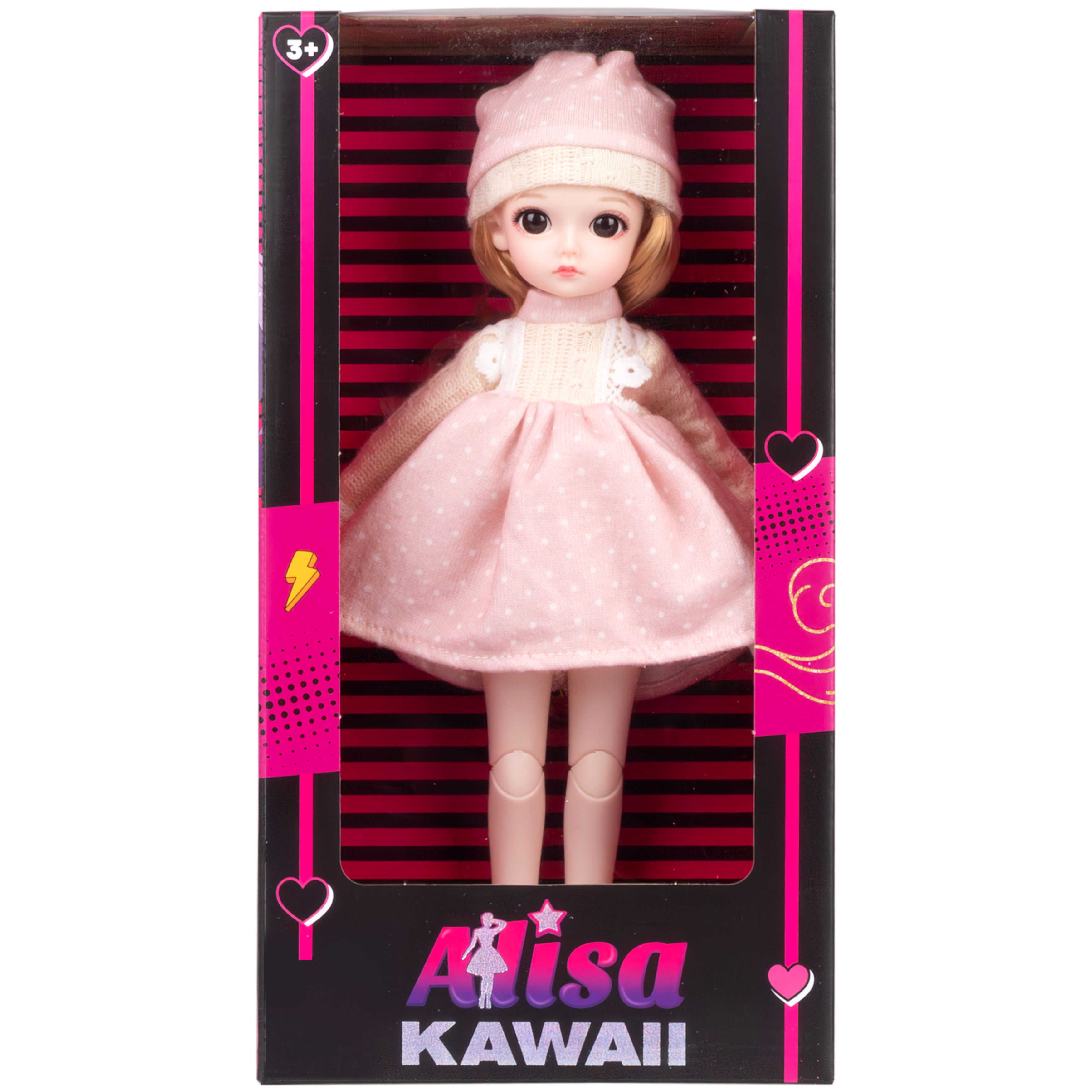 Кукла модельная 1TOY Alisa Kawaii Т24345 - фото 12