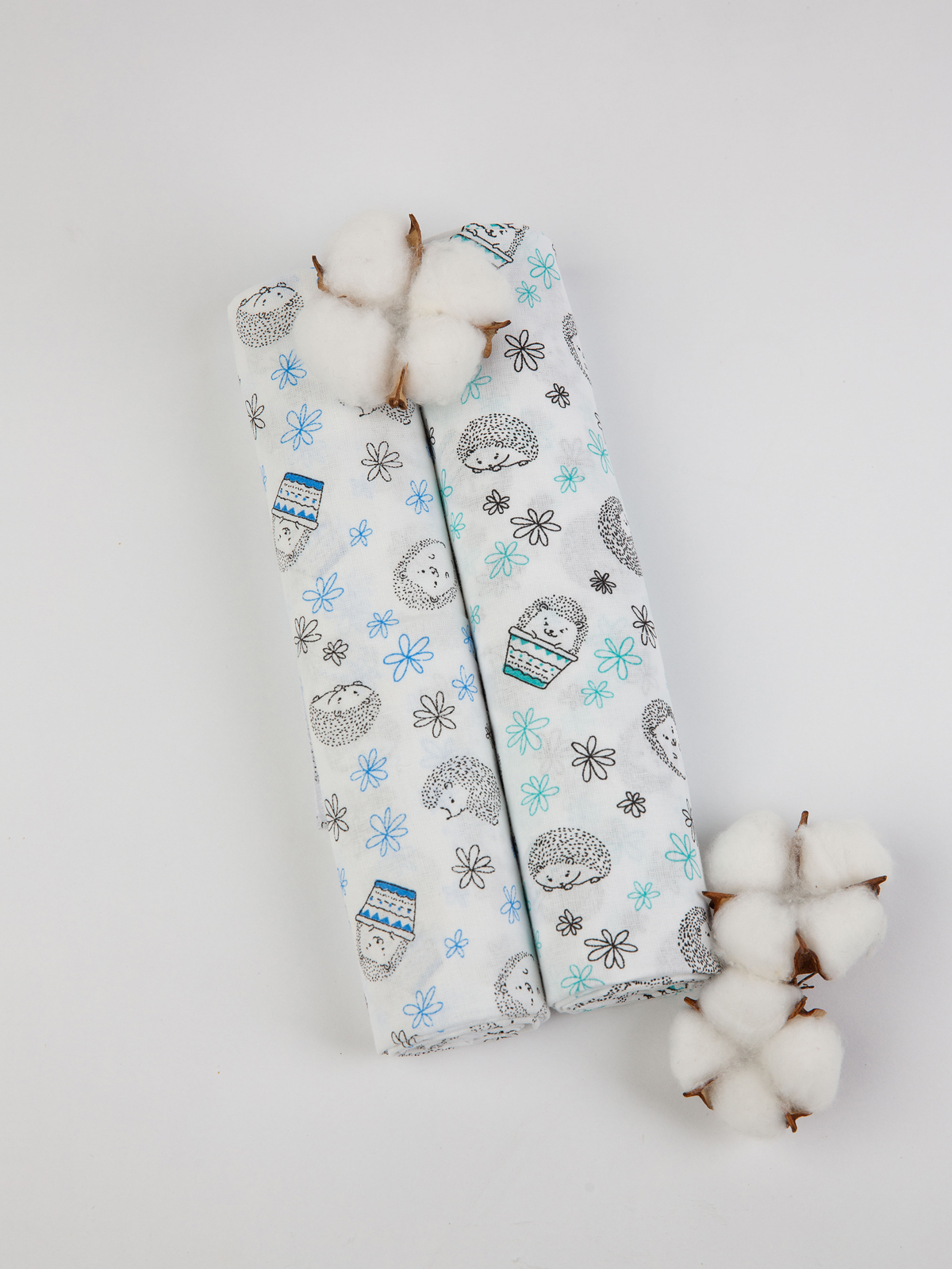 Пелёнка Чудо-Чадо Вариации ситец 95х120 см 2 шт. - фото 5