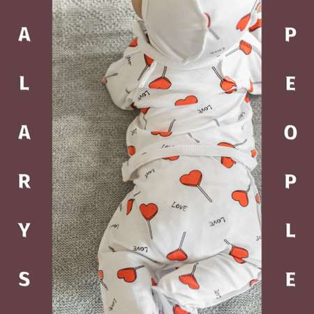 Распашонка с ползунками и чепчиком ALARYSPEOPLE