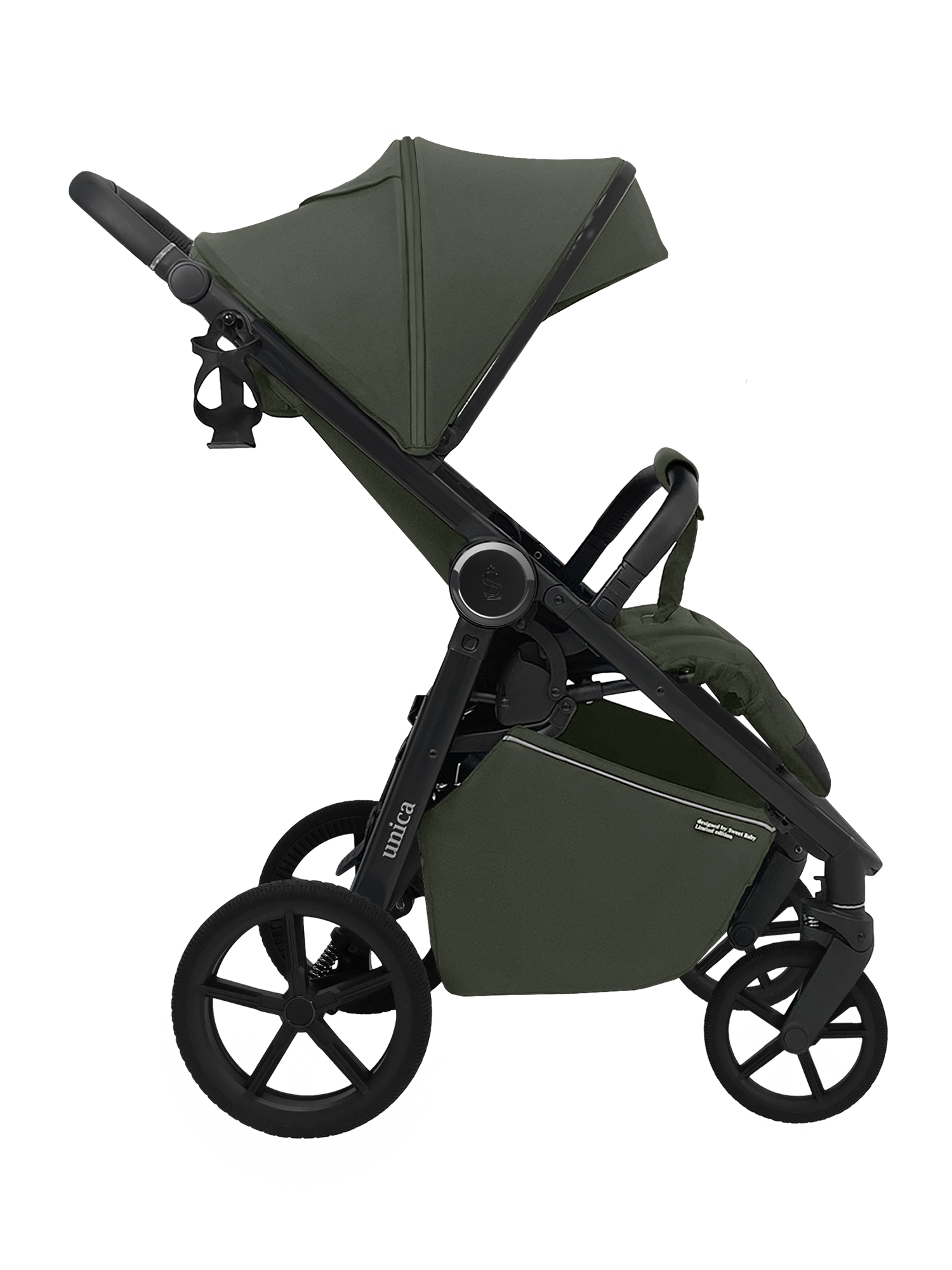 Коляска прогулочная Sweet Baby Unica Green зеленый - фото 16