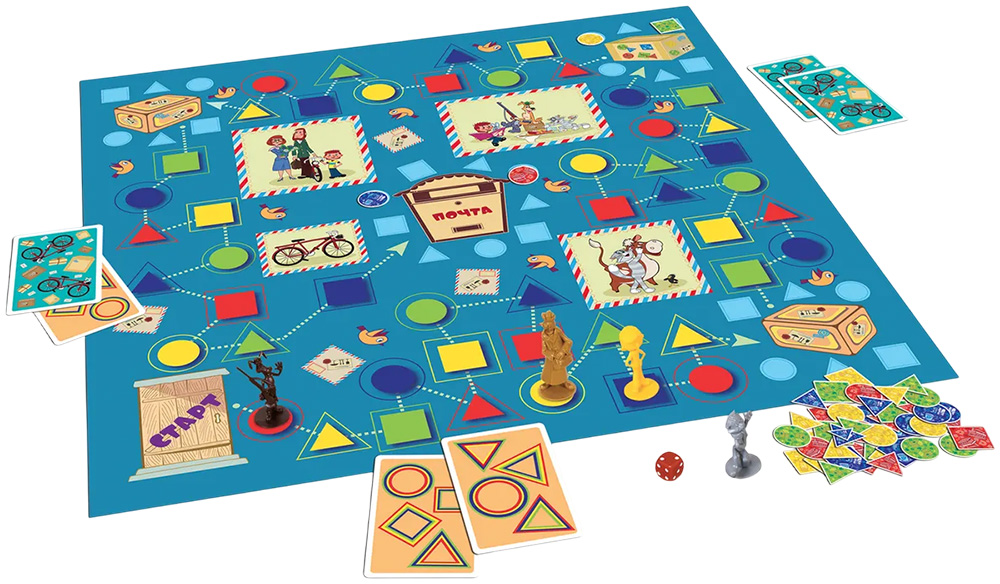 Настольная игра Звезда Простоквашино. Геометрические - фото 3