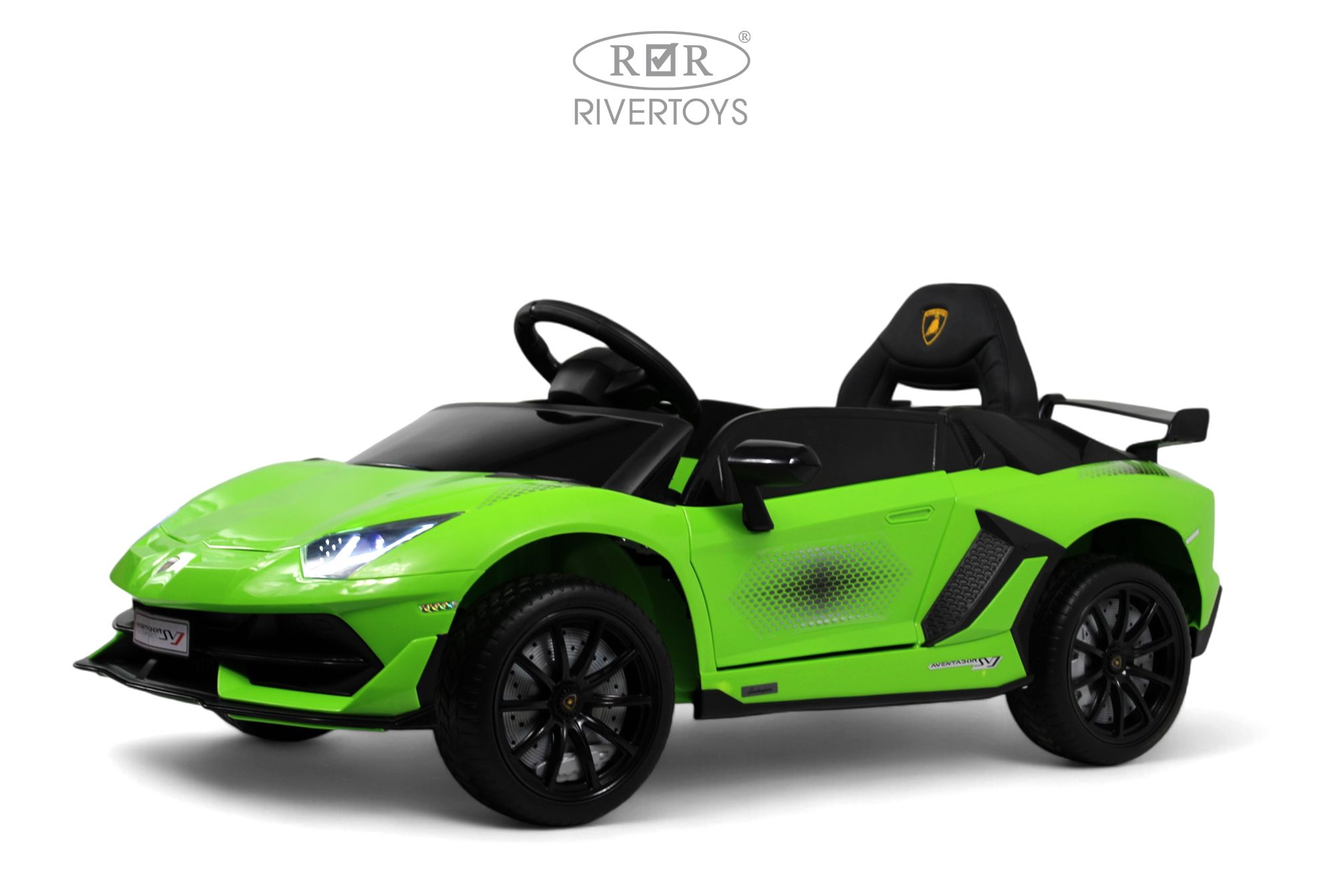 Электромобиль RIVERTOYS K888PX-GREEN С пультом ДУ - фото 1