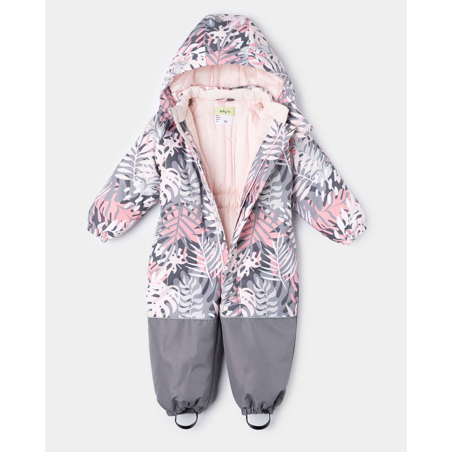 Комбинезон BabyGo W25BG4-BG78ig-GG - фото 3