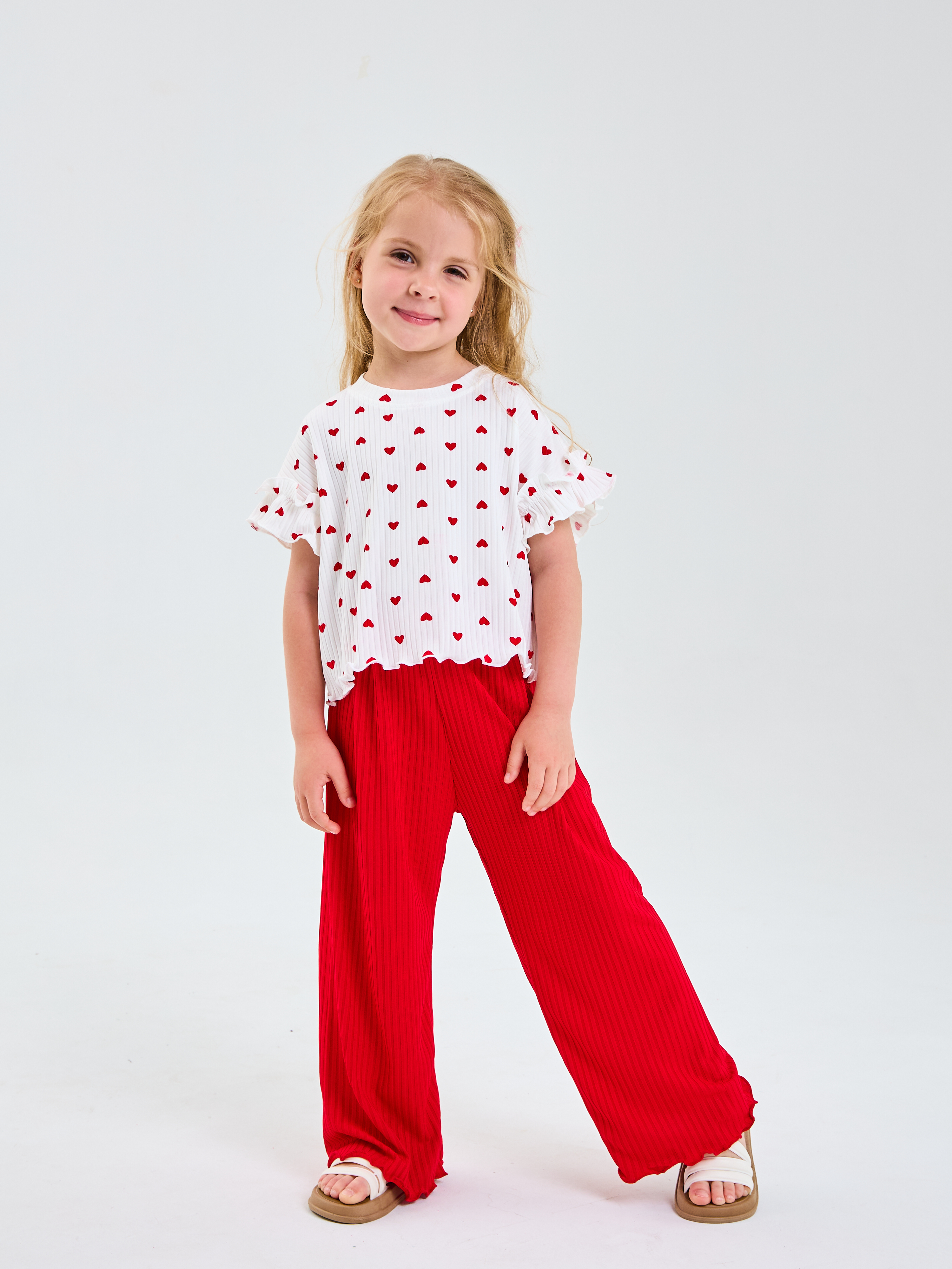 Костюм Mil Art kids 1902201549SUIT-PANTS-LAPSHA-RED - фото 1
