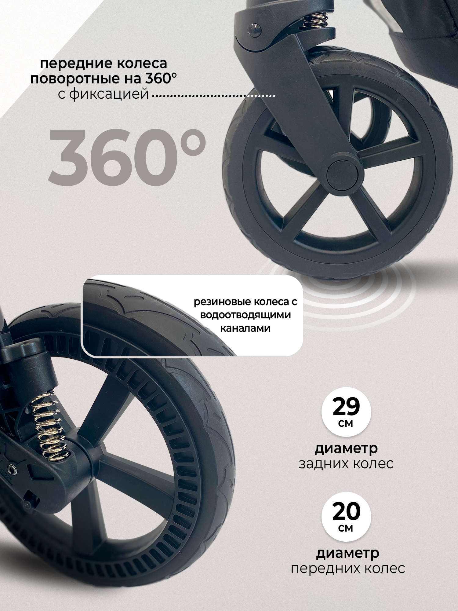 Коляска прогулочная Sweet Baby Unica Olive Green хаки - фото 6