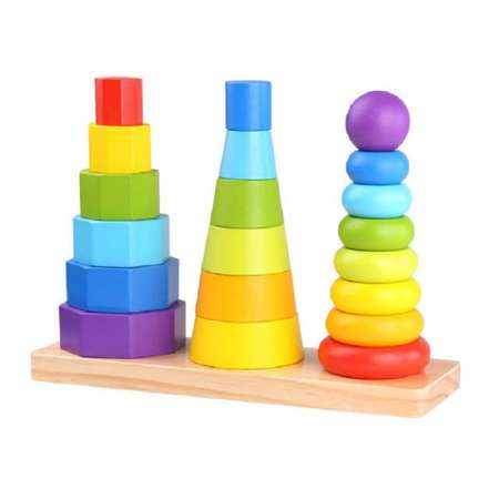 Игрушка Tooky Toy пирамидка