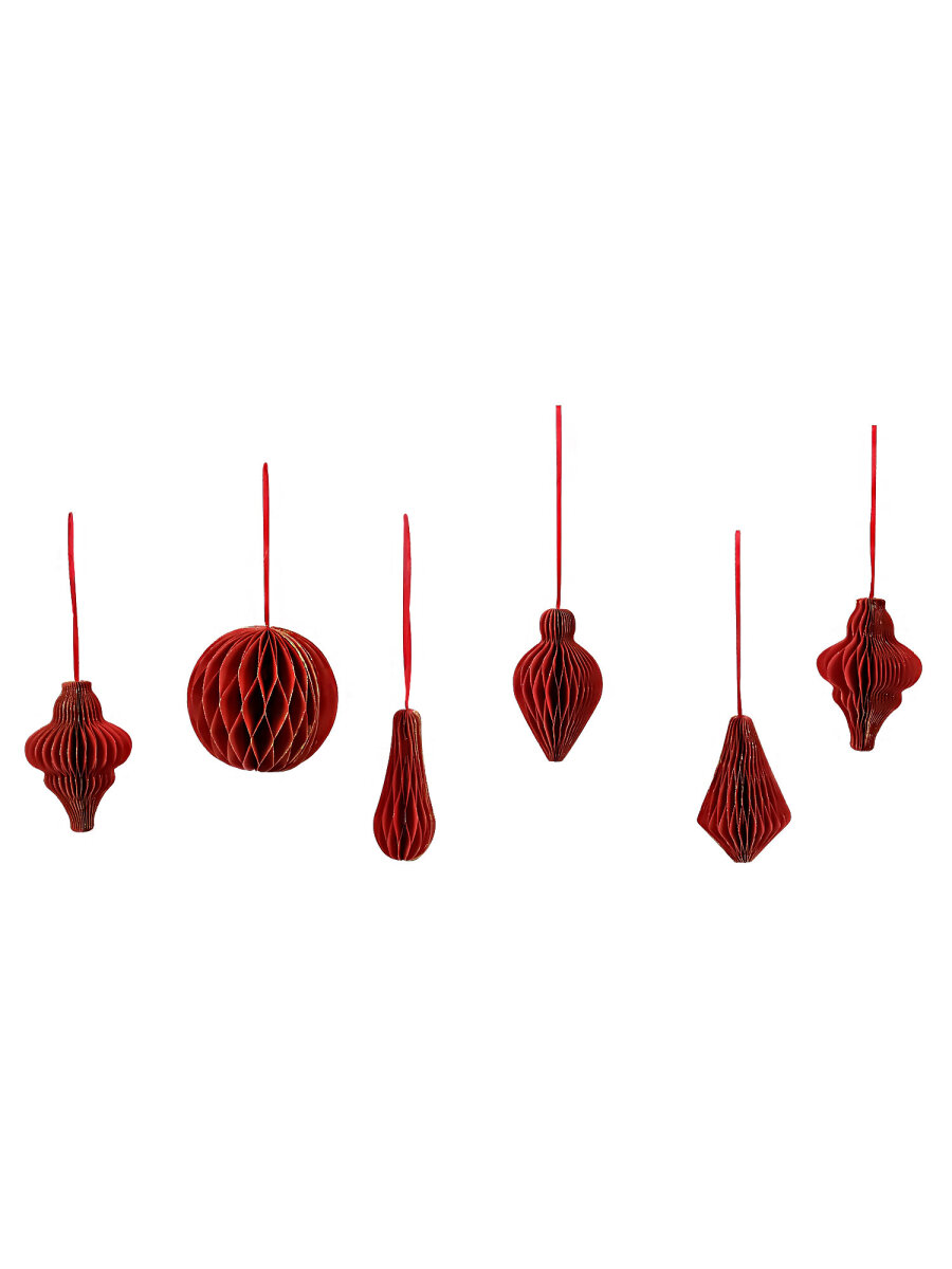 Елочные игрушки шары Золотая сказка шарики на новогоднюю елку бумажные с блестками набор 6 штук - фото 7