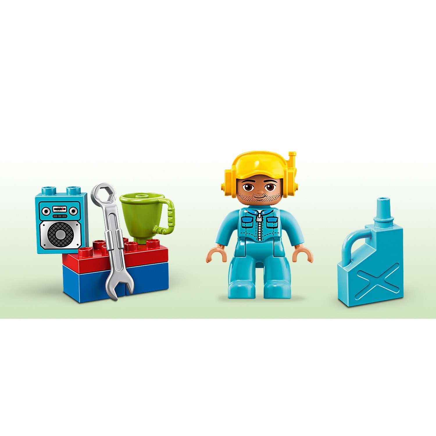 Конструктор LEGO DUPLO Самолет блочный - фото 7