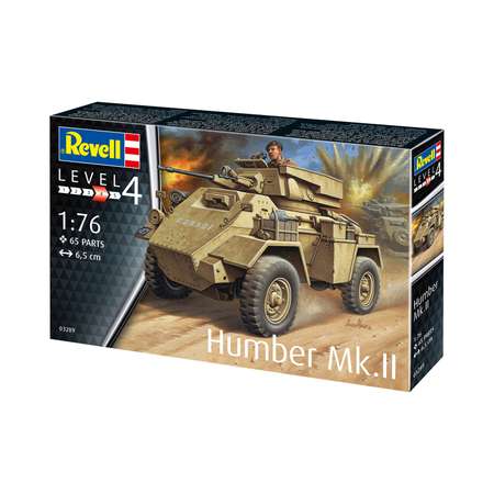 Сборная модель Revell Британский средний бронеавтомобиль Humber Mk.II