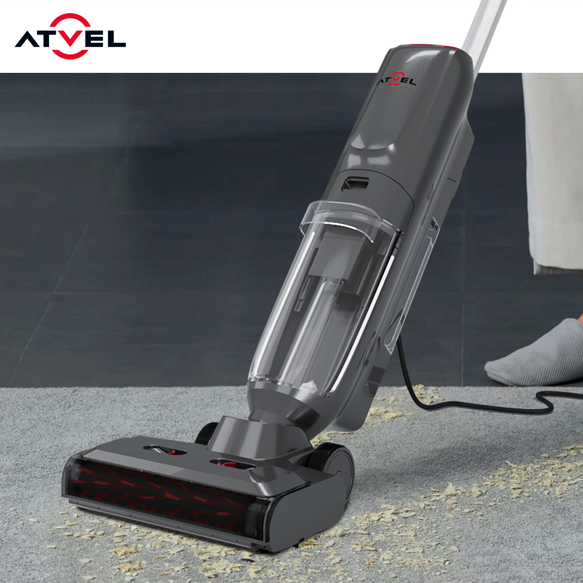 Паровой моющий пылесос Atvel F40 Steam - фото 5