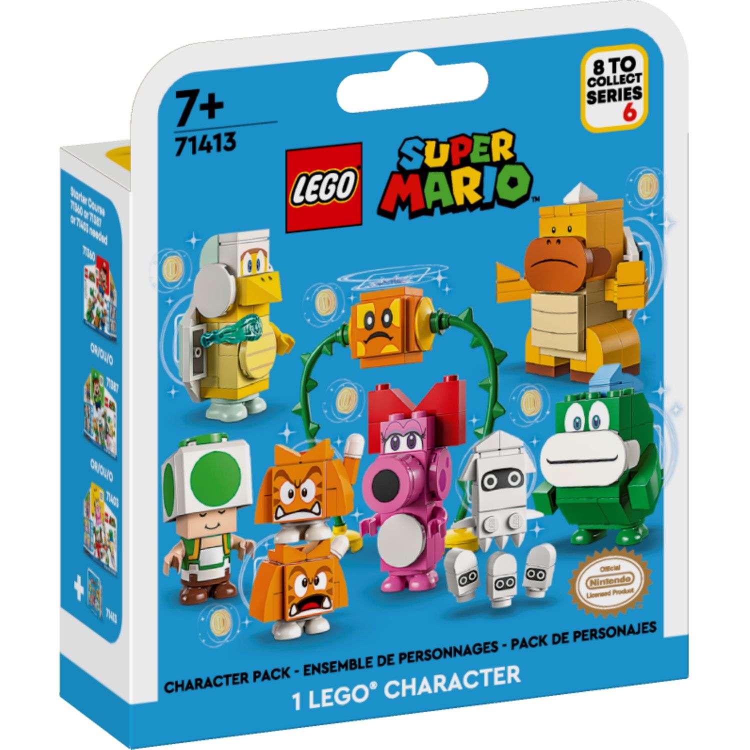 Конструктор LEGO Super Mario Набор фигурок Серия 6 блочный - фото 11