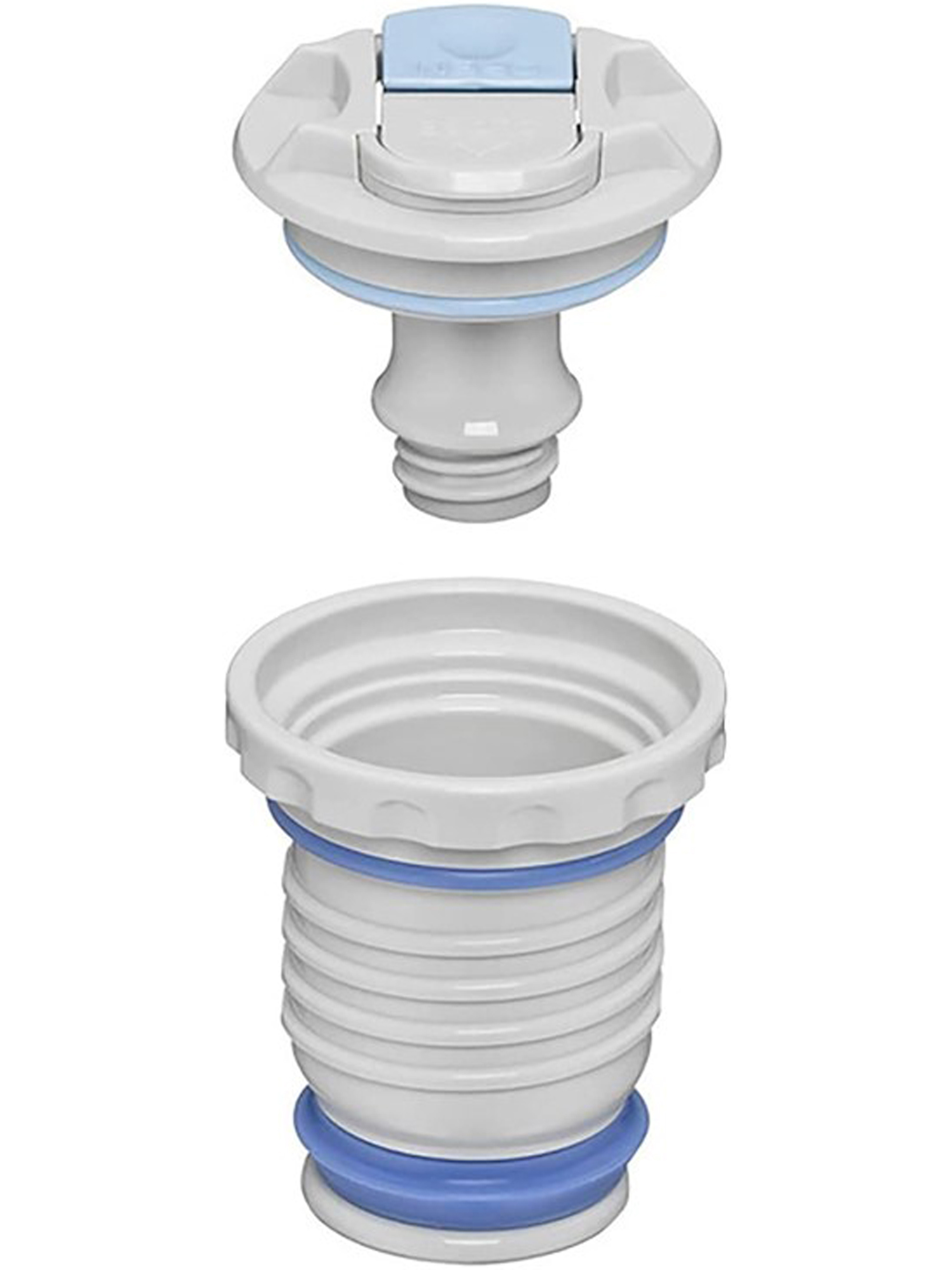 Термос для чая кофе 500 мл THERMOS FBB-500 синий – нержавеющая сталь герметичный тепло/холод 12/24 часа - фото 11