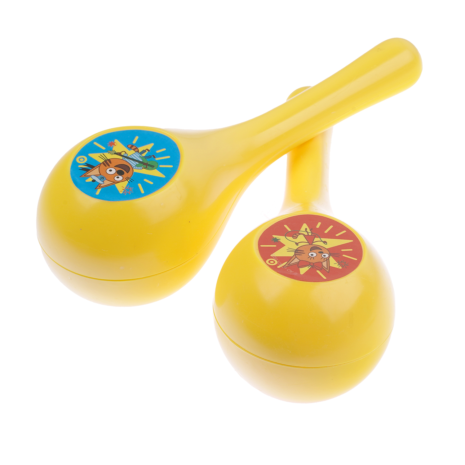 Игрушка музыкальная Играем вместе бубен, маракас - фото 3