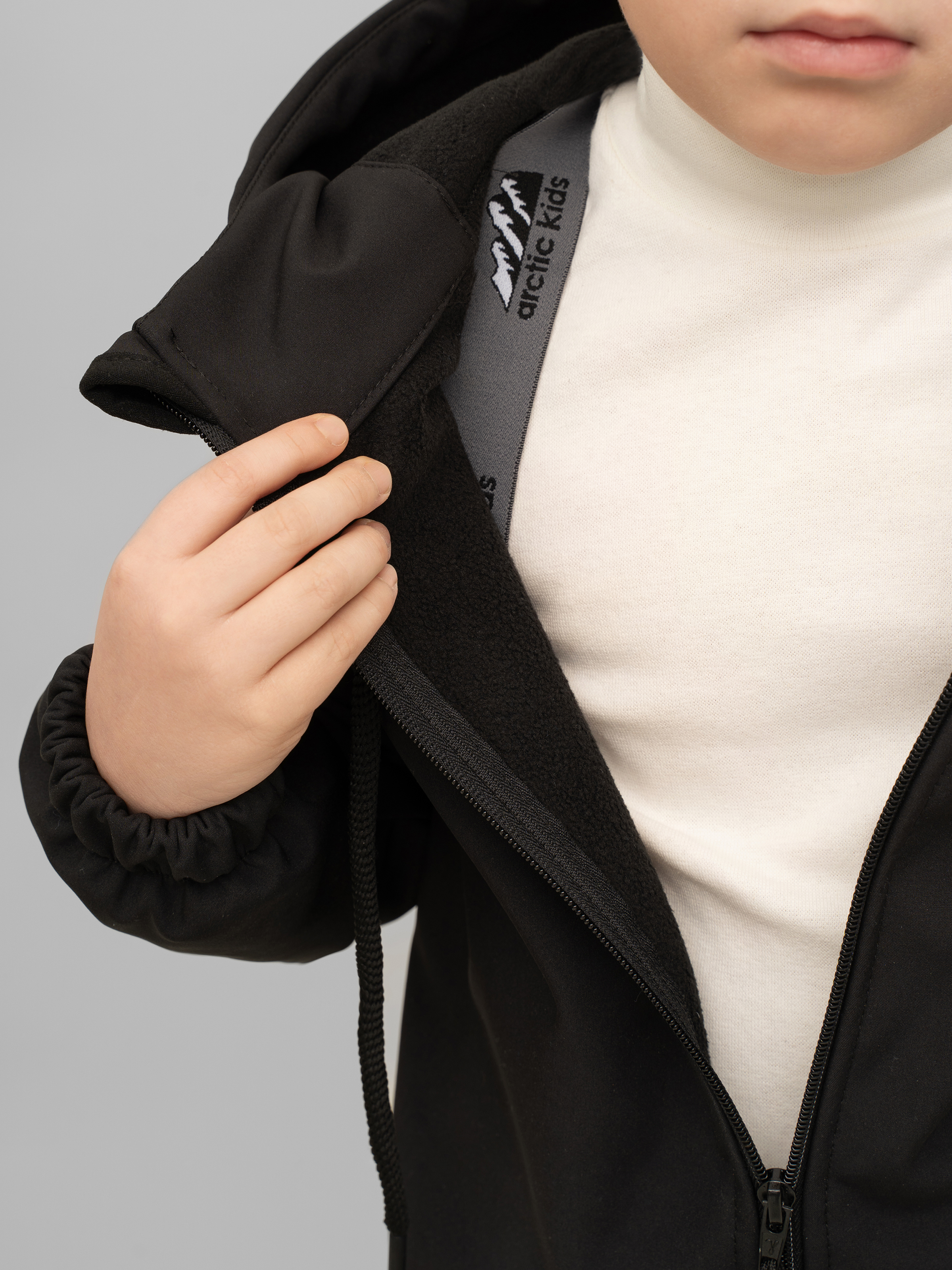 Комбинезон Arctic kids 30-043 черный - фото 34