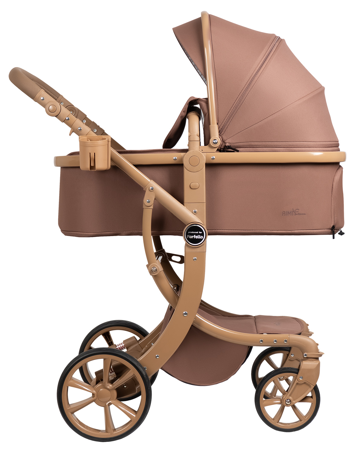Коляска трансформер Aimile Авантюрист / Adventurer коричневый - фото 16