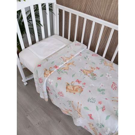 Плед Baby Nice Оленята 75 x 100 см велсофт