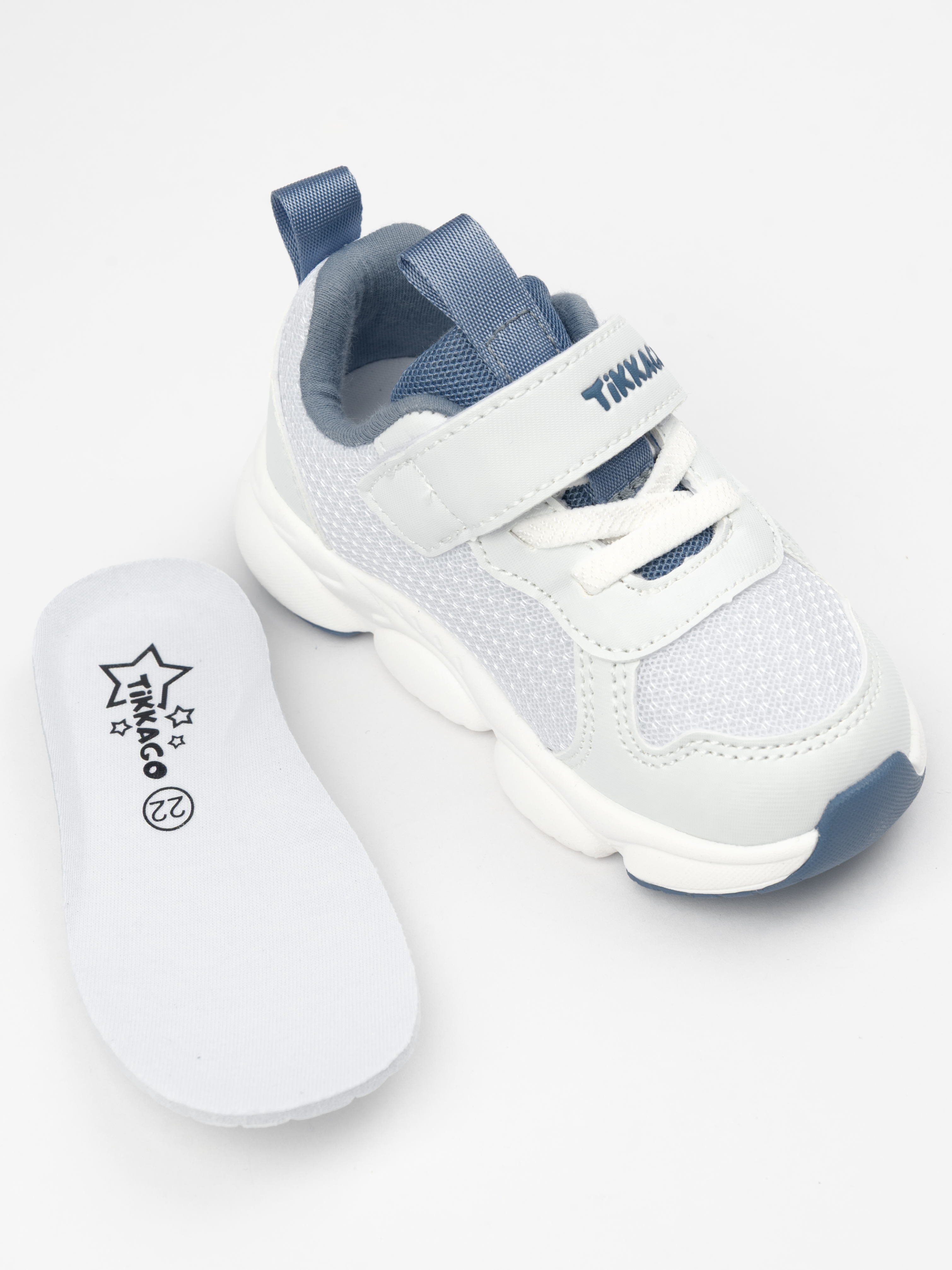 Кроссовки TikkaGo 4E04_2575_white-navy - фото 8