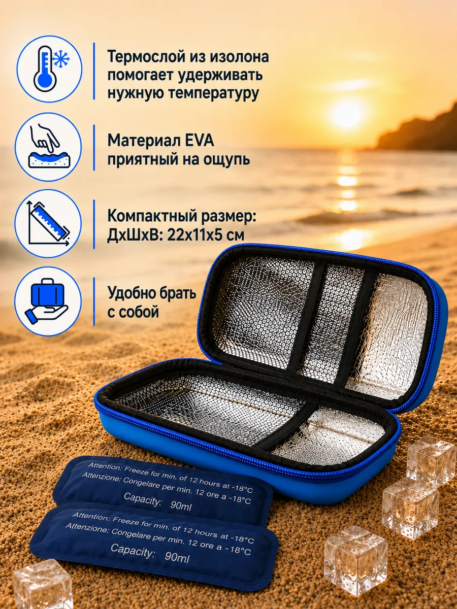 Термосумка ТОПАТОМ Пенал холода - фото 2