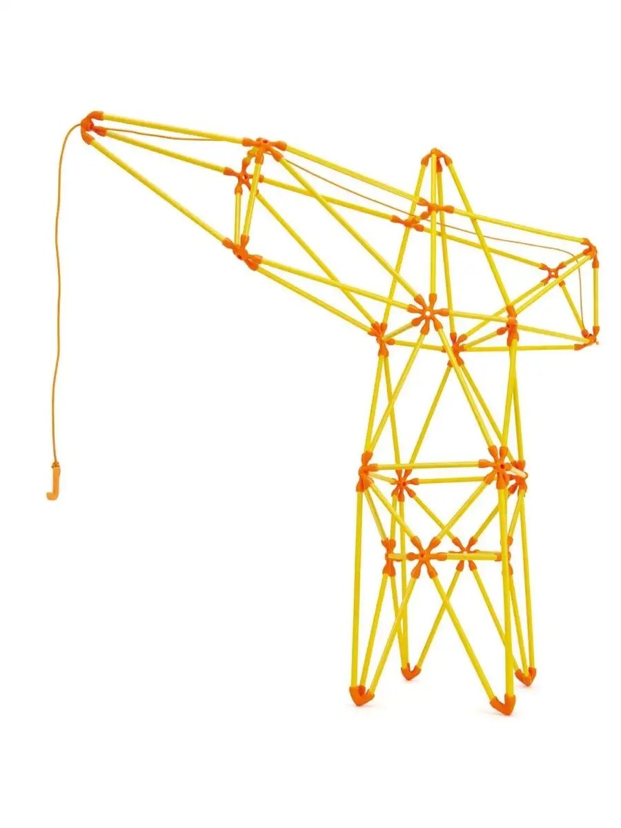 Конструктор Hape Строительный кран деревянный - фото 5