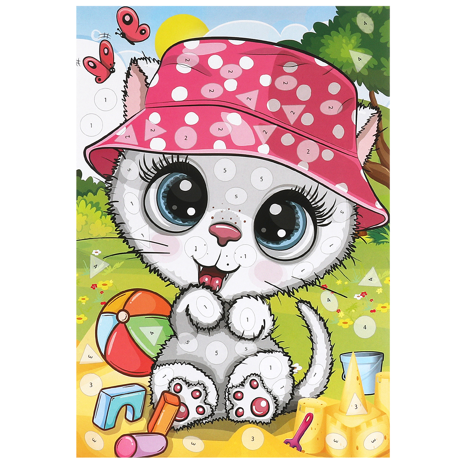 Картина по номерам Multiart Кошечка - фото 3