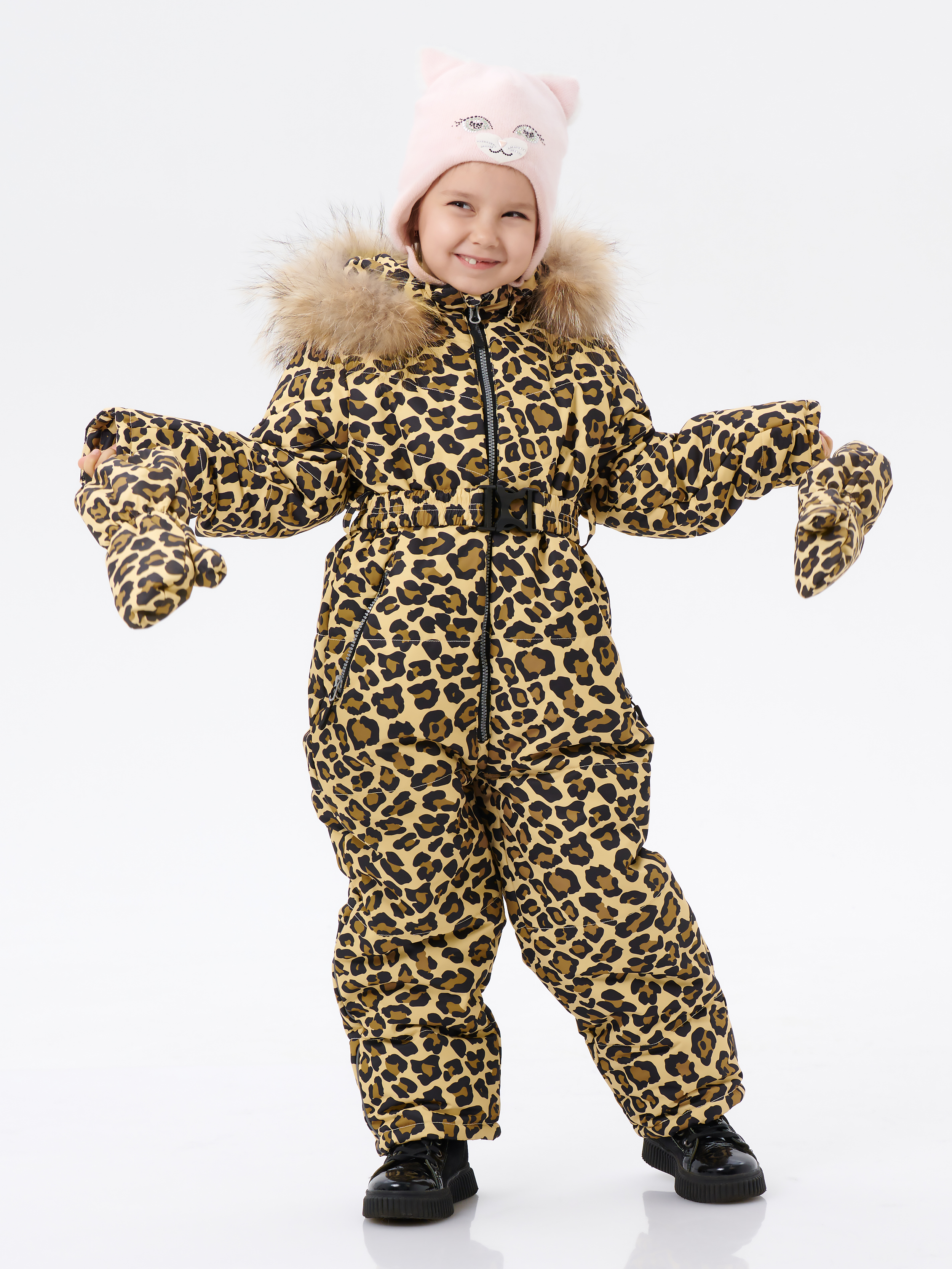 Комбинезон КрутышОк Т-069 леопардовый - фото 1