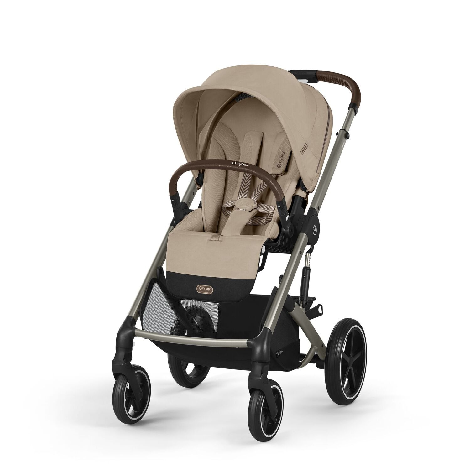 Коляска 3в1 Cybex Balios S Lux TPE бежевый - фото 2