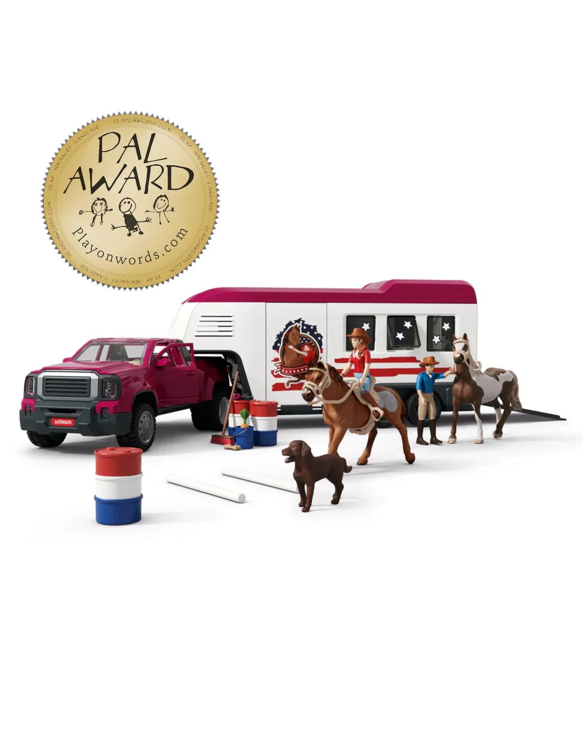 Игровой набор SCHLEICH Lakeside Truck and Trailer - фото 1