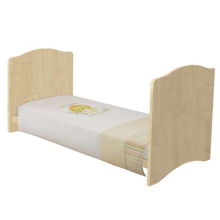 Детская кроватка Polini kids прямоугольная, без маятника (бежевый)