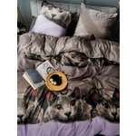 Комплект постельного белья PAVLine Котик двуспальный