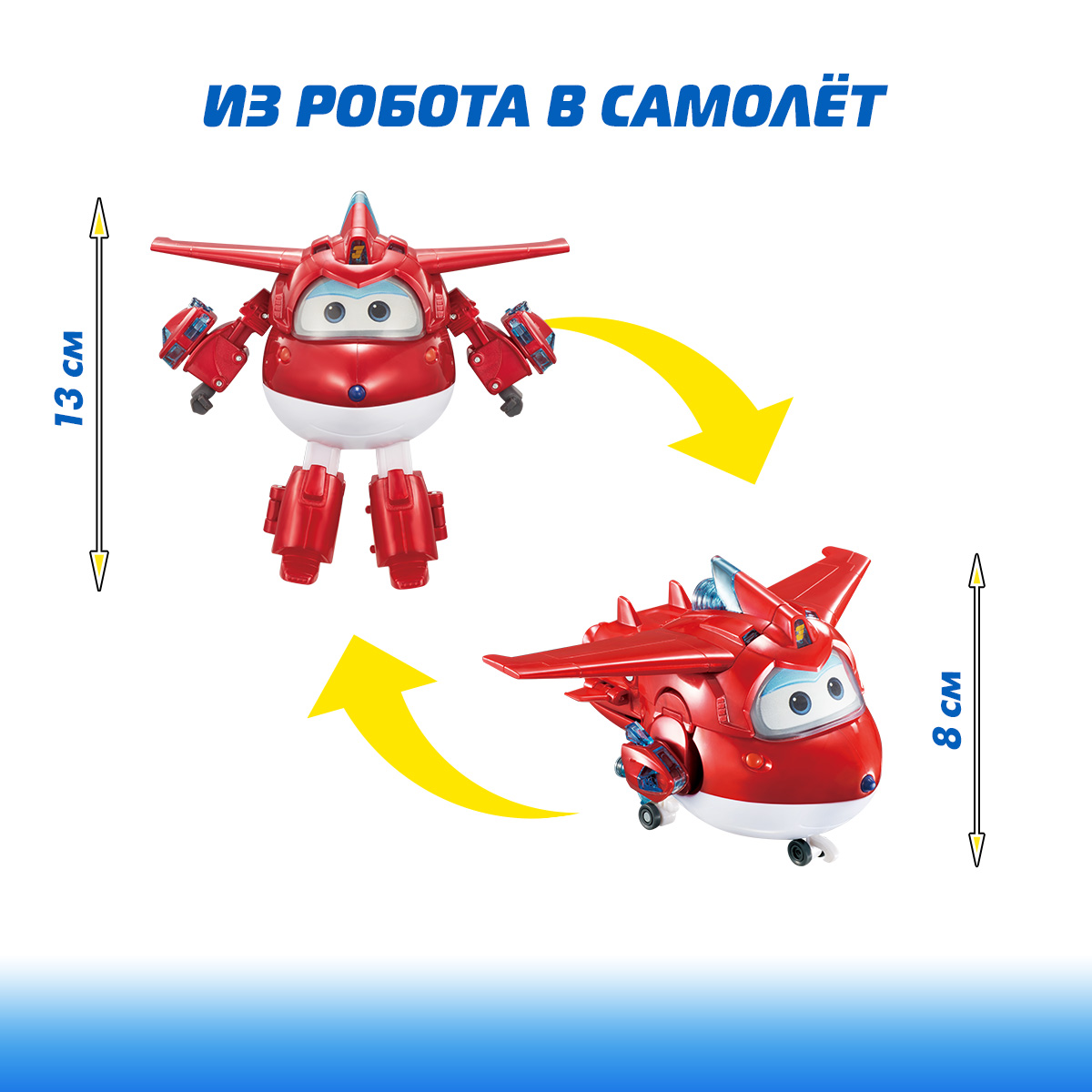 Фигурка Супер Крылья Трансформер Джетт - фото 2