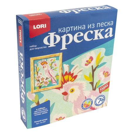 Фреска LORI(колорит) Попугай какаду