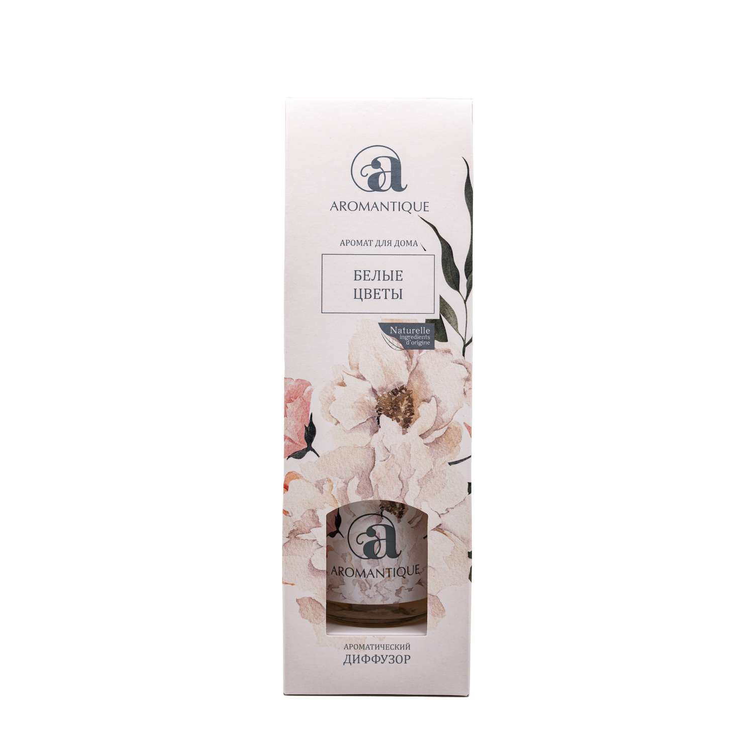 Диффузор ароматический AROMANTIQUE Белые цветы 50мл - фото 1
